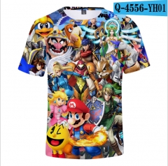 2019新款Super Smash Bros日本热门明星大乱斗短袖T恤厂家直销