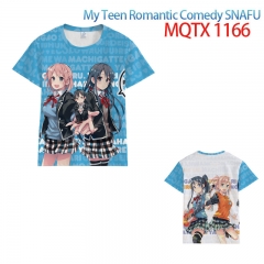 我的青春恋爱物语果然有问题 短袖T恤MQTX1166