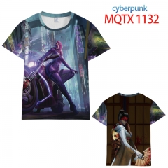 博赛朋克 MQTX1132 全彩印花短袖T恤-XXS-5XL共10个码