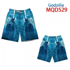 沙滩裤 哥斯拉 MQD529