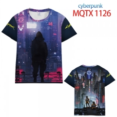 博赛朋克 MQTX1126 全彩印花短袖T恤-XXS-5XL共10个码