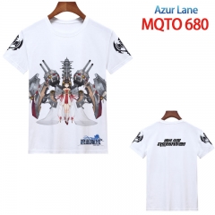 碧蓝航线MQTO 680 欧码全彩印花短袖T恤