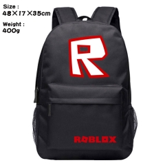 ROBLOX-1 游戏周边 丝印涤纶帆布双肩背包书包