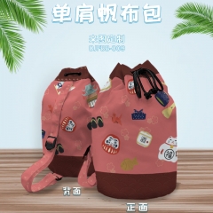DJFBB009-日系 个性单肩帆布包