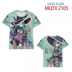 约会大作战 全彩印花短袖T恤 MQTX 2104