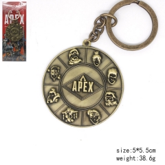 游戏APEX字母钥匙扣