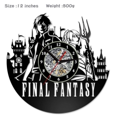 最终幻想04 (2)动漫创意挂画挂钟钟表PVC材质(不配电池)40款