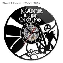 圣诞夜惊魂杰克1 动漫创意挂画挂钟钟表PVC材质(不配电池)40款