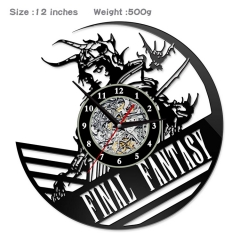 最终幻想01 动漫创意挂画挂钟钟表PVC材质(不配电池)40款