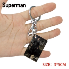超人 动漫亚克力彩图钥匙扣挂件