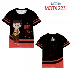 哪吒之魔童降世-MQTX-2231-全彩印花短袖T恤-2XS-5XL共10个码