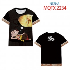 哪吒之魔童降世-MQTX-2234-全彩印花短袖T恤-2XS-5XL共10个码