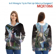MQX-1066 在地下城寻求邂逅是否搞错了什么 贴袋卫衣