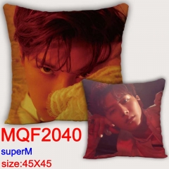 韩国男团 Super M  MQG2040  双面全彩抱枕靠枕-45X45CM