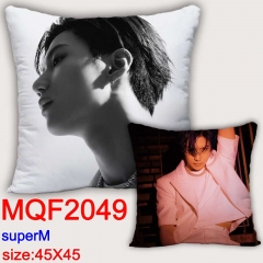 韩国男团 Super M  MQG2049  双面全彩抱枕靠枕-45X45CM