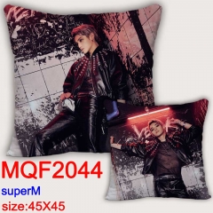 韩国男团 Super M  MQG2044  双面全彩抱枕靠枕-45X45CM