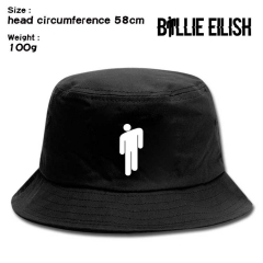 歌手 BILLIE EILISH  数码印渔夫帽帽子