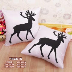 FBZ815-麋鹿-动物方抱枕