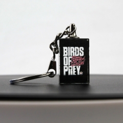 厂家直销BIRDS OF PREY水晶钥匙扣定制工艺品广告毕业纪念品批发
