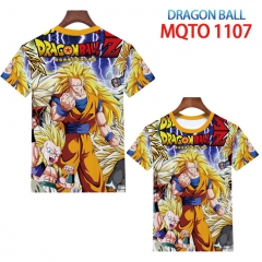七龙珠-MQTO-1107-欧码全彩印花短袖T恤-2XS-4XL共9个码