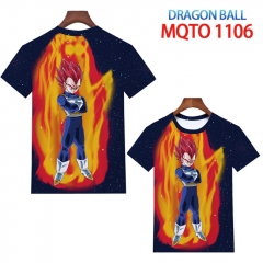 七龙珠-MQTO-1106-欧码全彩印花短袖T恤-2XS-4XL共9个码