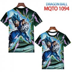 七龙珠-MQTO-1094-欧码全彩印花短袖T恤-2XS-4XL共9个码