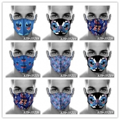 星际宝贝史迪奇5款- 3D数码印花口罩