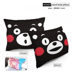 NS005-熊本熊 动漫细毛绒暖手抱枕