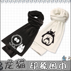 龙猫  围巾