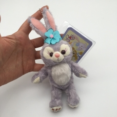 星黛露毛绒玩具公仔钥匙扣史黛拉可爱紫色芭蕾兔站姿包包挂件