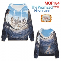 The Promised Neverland 欧码复合绒贴袋卫衣