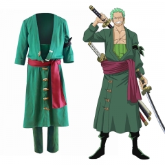 航海王Roronoa Zoro动漫索隆cosplay服装演出表演服装万圣节