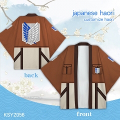 开衫羽织 可单款来图定制---KSYZ056-进击的巨人 动漫开衫日系羽织