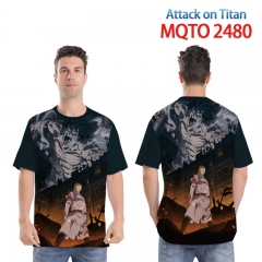 MQTO 2480进击的绿巨人欧码T恤
