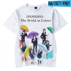 2021新款 Iroduku The World in Colors 3D数码印花短袖T恤