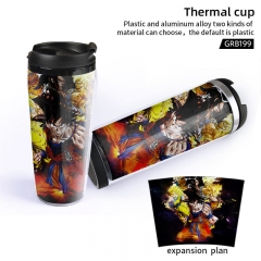 2 Styles Dragon Ball Z Cartoon Thermal Cup Insulation Cup Heat Sensitive Mug