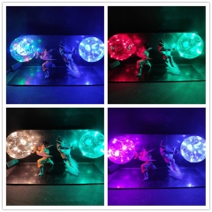 （带彩盒+带电）动漫七龙珠孙悟空手办创意台灯led台灯 护眼灯发光玩具 创意发光