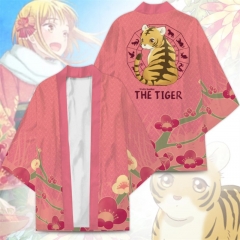 Kisa the Tige 老虎图案 和服披风