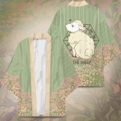 Hiro The Sheep 山羊绵羊图案 和服披风