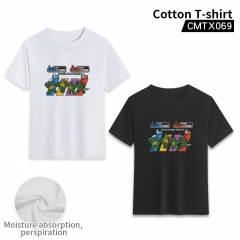 (双面) CMTX069-忍者神龟 游戏 纯棉T恤 双面
