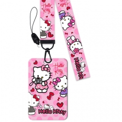 凯蒂猫 手机挂绳日本织带钥匙扣长挂绳卡套挂绳