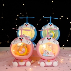 创意卡通蓝小叮飞行星星灯钱罐灯不可取储蓄罐送儿童生日礼物