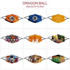 9 Styles Dragon Ball Z Cartoon Color Printing Anime Mask
