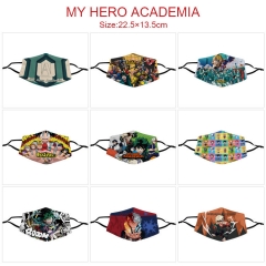 我的英雄学院-9款 全彩牛奶丝口罩