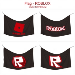 ROBLOX ( 虚拟世界 ) -4款 全彩水印印花旗帜