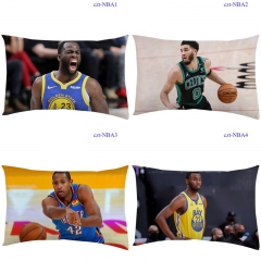 NBA勇士队和凯尔特人队  双面方抱枕 40*60cm