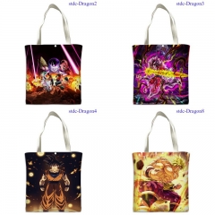 13 Styles 33*38cm Dragon Ball Z Cartoon Pattern Canvas Anime Bag