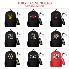 东京复仇者-21款 动漫双肩背包书包+小笔袋套装