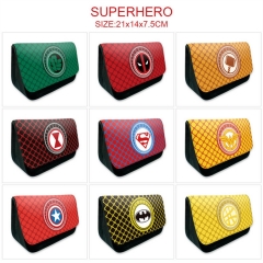 超级英雄-12 动漫魔术贴笔袋