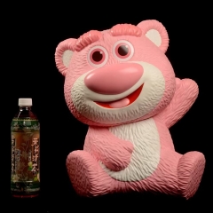 1比1 玩具总动员 樱花粉色 大款草莓熊 （自带香味）盒装手办 高40cm